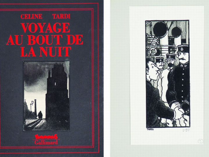 CELINE  - TARDI. Voyage au bout de la nuit. Paris, Futuropolis, Gallim