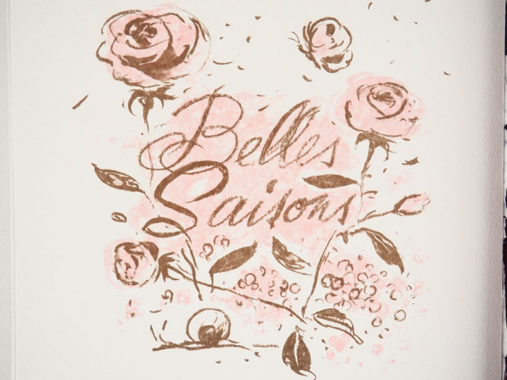 COLETTE. Belles saisons. Lithographies de Georges YOLDJOGLOU. Bièvres 