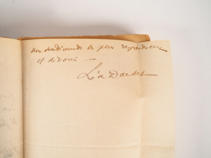 DAUDET (Léon). L'entremetteuse. Roman contemporain. Paris, Flammarion 