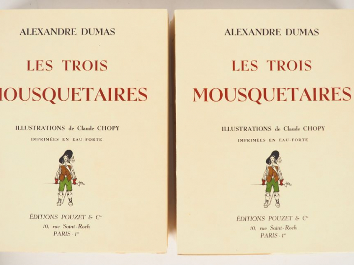 DUMAS (Alexandre). Les Trois Mousquetaires. Illustrations de Claude CH