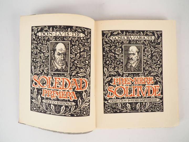 GONGORA Y ARGOTE. Soledad primera. Première solitude. Traduction de Pi