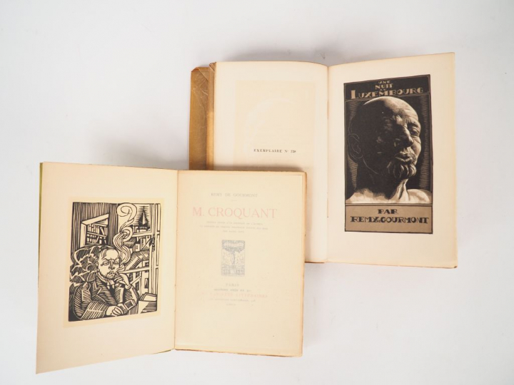 GOURMONT (Rémy de). M. Croquant. Edition ornée d'un portrait et de des