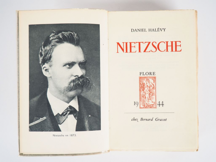 HALEVY (Daniel). Nietzsche. Paris, Grasset 1944. in-12, broché Edition