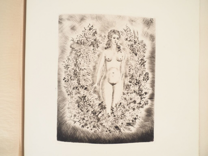 [LE DANTEC]. Sonnets d'Amour, illustrés de gravures en taille-douce Pa