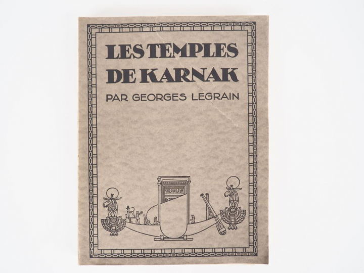 LEGRAIN (Georges). Les Temples de Karnak Bruxelles, Vromant 1929 gd in