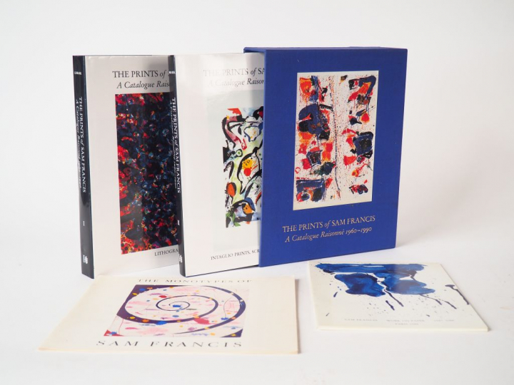 [SAM FRANCIS] LEMBARK (Connie W). The print of Sam Francis : A Catalog