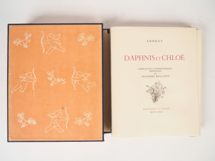 LONGUS. Daphnis et Chloe. Compositions lithographiques originales de S