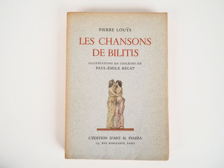 LOUYS (Pierre). Les Chansons de Bilitis. Illustrations en couleurs de 