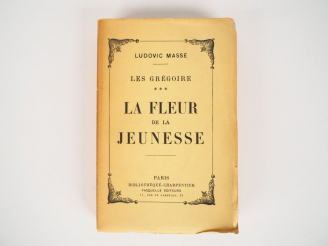 Vente aux enchères MASSÉ (Ludovic). Les Grégoires III. La fleur de la jeunesse. Paris, Bi