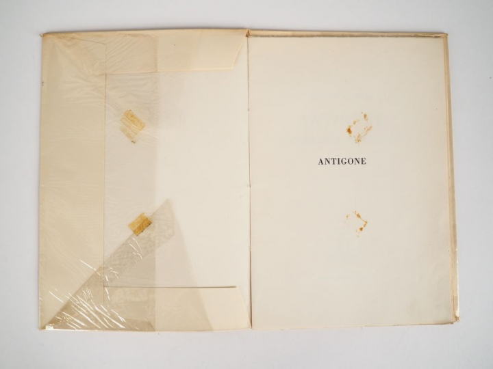 MAURRAS (Charles). Antigone, vierge-mère de l'ordre. Genève, les Trois