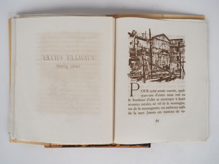 MAURRAS (Charles). Le pain et le Vin. Illustrations de R. Joël. Paris,