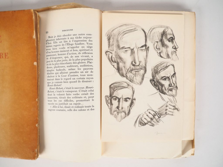 MAURRAS (Charles). Discours de réception de Charles Maurras de l'Acadé