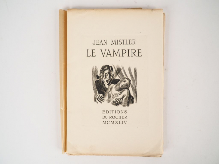 MISTLER (Jean). Le Vampire. Extrait des Mémoires du Chevalier de Ville