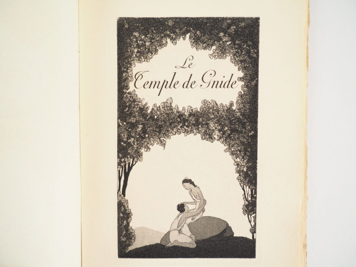 MONTESQUIEU. Le Temple de Gnide. Poème pastoral. Avec des eaux-fortes 
