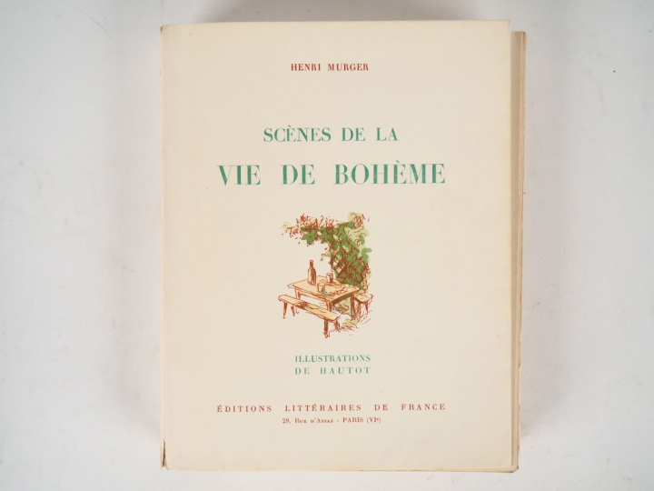 MURGER (Henri). Scènes de la vie de bohême. Illustrations de Georges H
