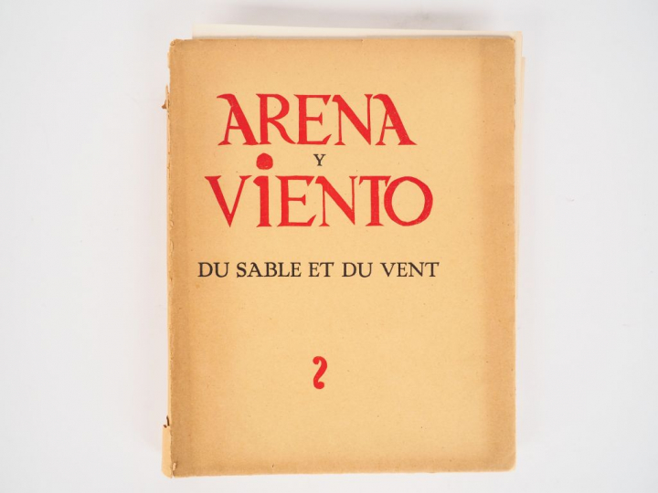 PENA (Juan de). Arena y Viento. Du Sable et du vent. Poëmes espagnols 
