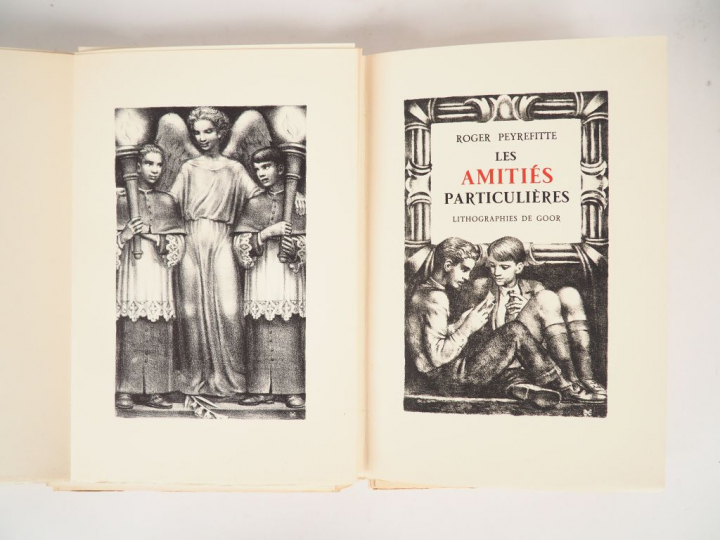 PEYREFITTE (Roger). Les Amitiés particulières. Lithographies de GOOR. 