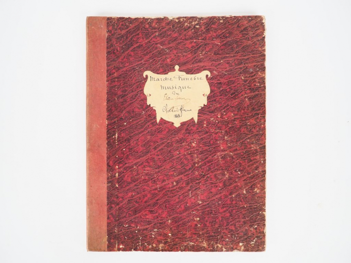 MUSIQUE VERDIER DE LA TOUR (E.) 12 partitions manuscrites originales. 