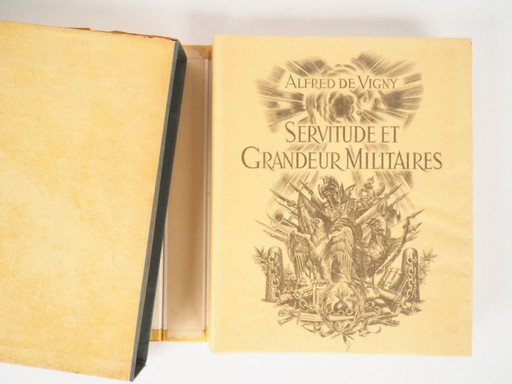 VIGNY (Alfred de). Servitude et grandeur militaires. Burins de DECARIS