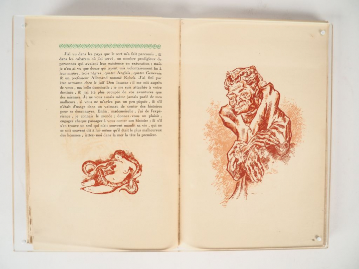 VOLTAIRE. Candide ou l'optimisme. Illustré par J. SARABEN. Périgueux, 