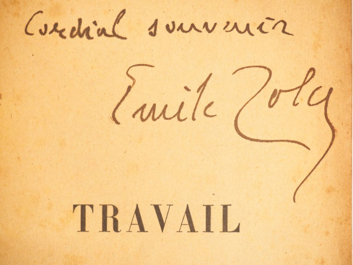 ZOLA (Emile) Les Quatre Evangiles. Travail, Paris, Bibliothèque Charpe