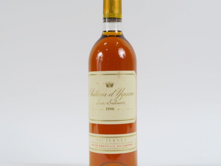 1 BOUTEILLE CHÂTEAU D'YQUEM 1er CCS SAUTERNES - 1990 - BG
