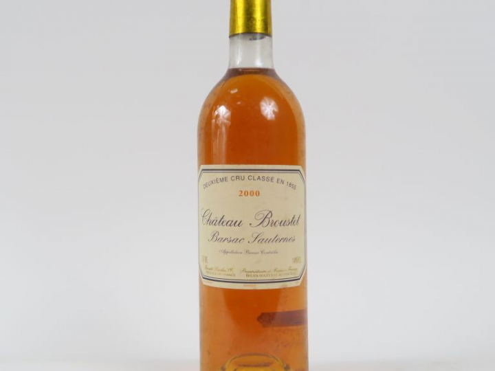 1 BOUTEILLE CHÂTEAU BROUSTET SAUTERNES - 2000 - BG