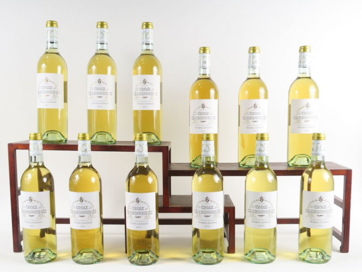 12 BOUTEILLES LA CROIX DE CARBONNIEUX GRAVES - 2010 - CBO