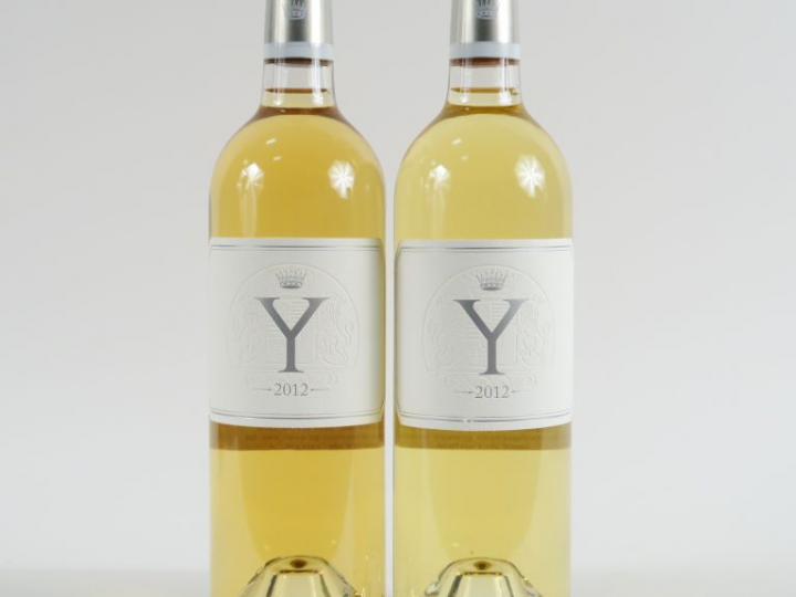 2 BOUTEILLES 'Y' DE YQUEM BORDEAUX - 2012