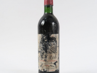 Vente aux enchères 1 BOUTEILLE CHÂTEAU CALON ST GEORGES ST EMILION - 1962 - BG/ETA