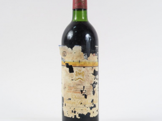 Vente aux enchères 1 BOUTEILLE CHÂTEAU MOUTON ROTHSCHILD 1er GCC PAUILLAC - 1983 - BG/ETA