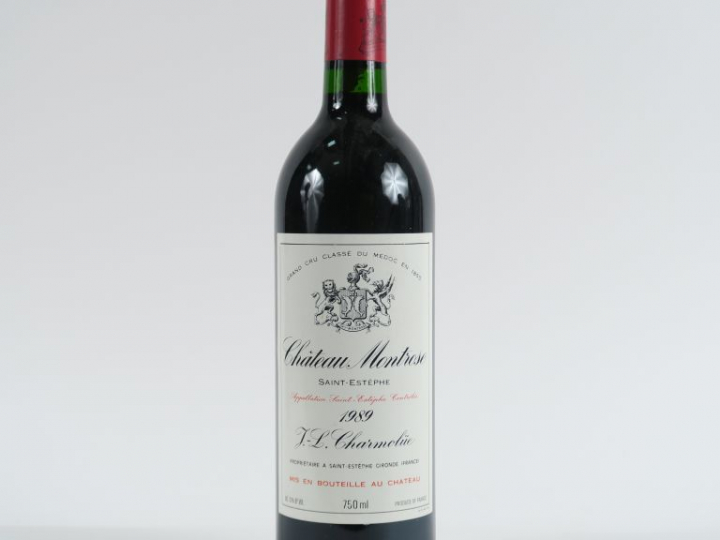 1 BOUTEILLE CHÂTEAU MONTROSE GCC ST ESTEPHE - 1989