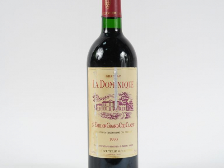 1 BOUTEILLE CHÂTEAU LA DOMINIQUE GCC ST EMILION - 1990 - ELA