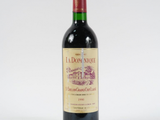 Vente aux enchères 1 BOUTEILLE CHÂTEAU LA DOMINIQUE GCC ST EMILION - 1990 - ELA
