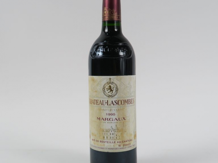 1 BOUTEILLE CHÂTEAU LASCOMBES GCC MARGAUX - 1995 - ETLT