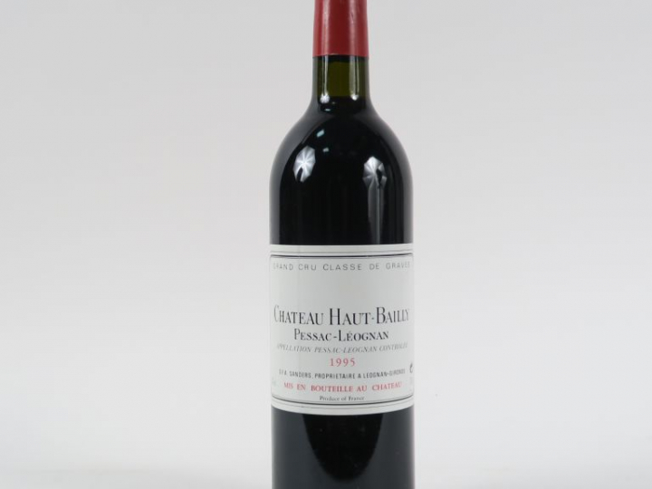 1 BOUTEILLE CHÂTEAU HAUT BAILLY GCC GRAVES - 1995 - BG