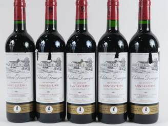 Vente aux enchères 5 BOUTEILLES CHÂTEAU DOMEYNE CB ST ESTEPHE - 1998 - 3 ELA