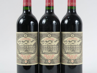Vente aux enchères 3 BOUTEILLES CHÂTEAU DULUC ST JULIEN - 1999