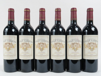 Vente aux enchères 6 BOUTEILLES CHÂTEAU LILIAN LADOUYS ST ESTEPHE - 2000