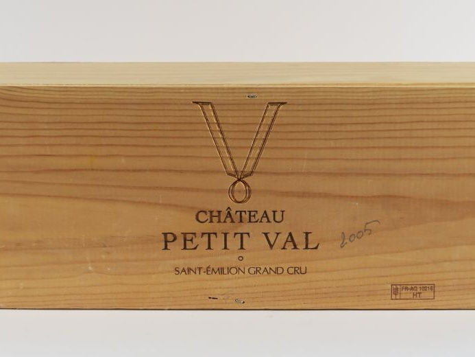 1 DOUBLE MAGNUM (3 L) CHÂTEAU PETIT VAL GC ST EMILION - 2005 - CBO