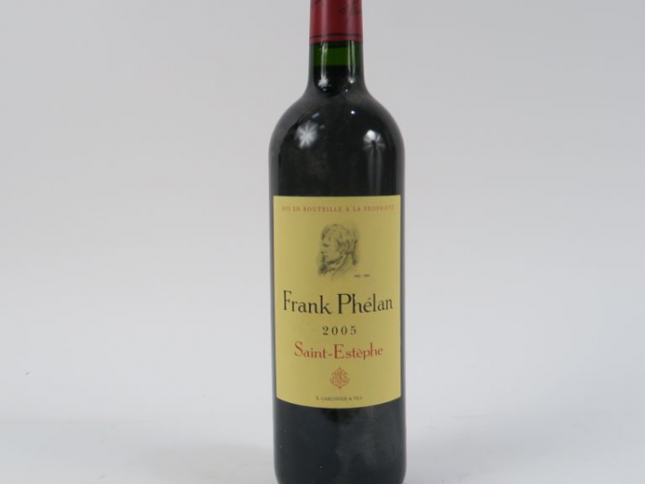 1 BOUTEILLE FRANK PHELAN ST ESTEPHE - 2005