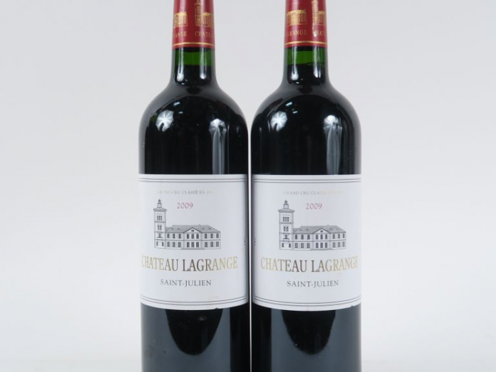 2 BOUTEILLES CHÂTEAU LAGRANGE ST JULIEN - 2009