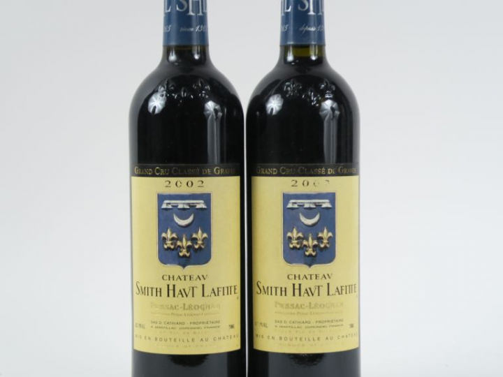 2 BOUTEILLES CHÂTEAU SMITH HAUT LAFITTE GCC GRAVES - 2009