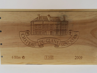 Vente aux enchères 6 BOUTEILLES CHÂTEAU DU GLANA ST JULIEN - 2009 - CBO