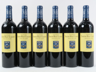 Vente aux enchères 6 BOUTEILLES CHÂTEAU SMITH HAUT LAFITTE GCC GRAVES - 2009 - 100/100 PA