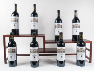 Vente aux enchères 8 BOUTEILLES CHÂTEAU LEOVILLE BARTON GCC ST JULIEN - 2009