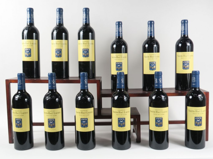 12 BOUTEILLES CHÂTEAU SMITH HAUT LAFITTE GCC GRAVES - 2009 