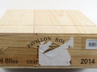Vente aux enchères 6 BOUTEILLES PAVILLON ROUGE DU CHÂTEAU MARGAUX - 2014 - CBO