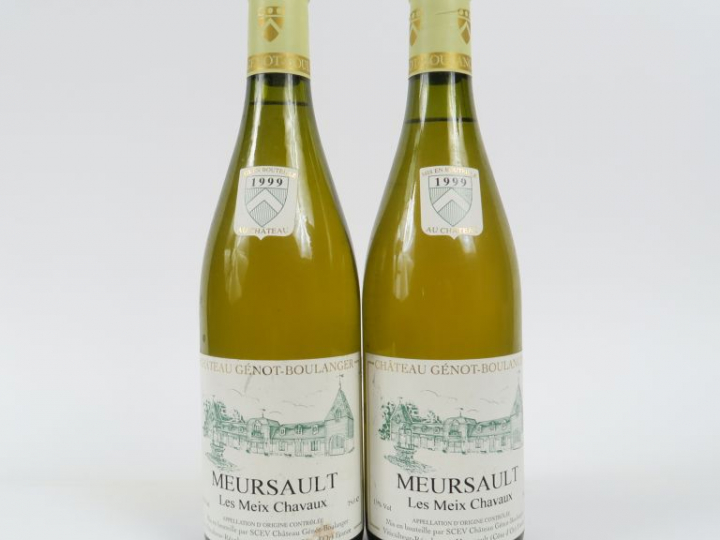 2 BOUTEILLES MEURSAULT 'LES MEIX CHAVAUX' CHÂTEAU GENOT BOULANGER - 19
