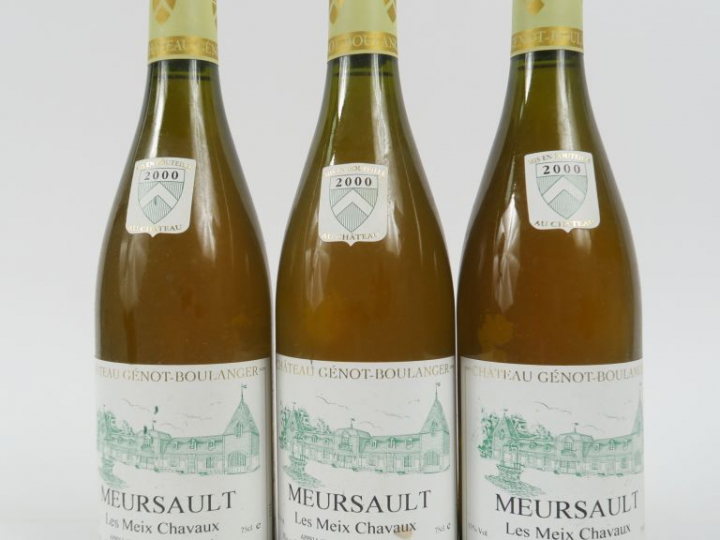 3 BOUTEILLES MEURSAULT 'LES MEIX CHAVAUX' CHÂTEAU GENOT BOULANGER - 20
